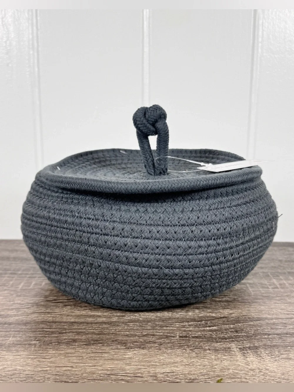 NEW Target Bullseye Playground Rope Basket With Lid